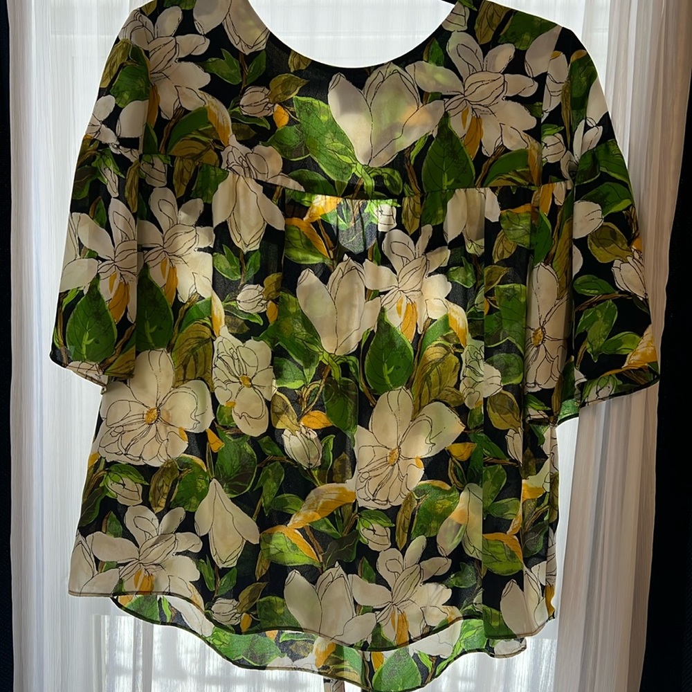 Ann Taylor Floral Blouse